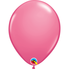 QX PARTY BALLOON PKG PLAIN ROSE