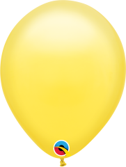 QX PARTY BALLOON PKG PLAIN YELLOW