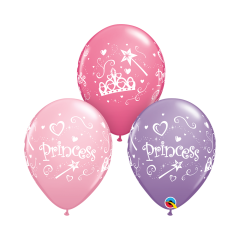 QX PARTY BALLOON PKG PRINT PRINCESS