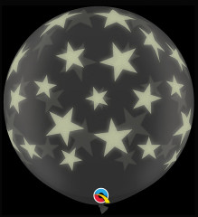BALAO 3 R DIAMANTE TRAN PC2 ESTRELAS QUE BRILHAM NO ESCURO