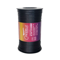 FITA DE CETIM DUPLA FACE 100M / 4MM - PRETO