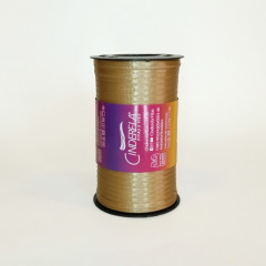 FITA DE CETIM DUPLA FACE 100M / 4MM -  OURO VELHO