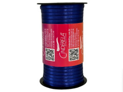 FITA DE CETIM DUPLA FACE 100M / 4MM - AZUL BIC