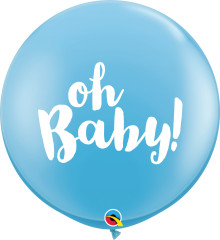 BALAO 3' R AZUL CLARO PC2 OH BABY!